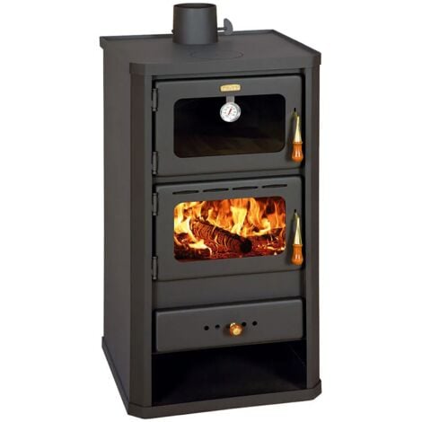 Poêle à bois avec four. Puissance de chauffage 12 kW. Modèle « Prity FM »
