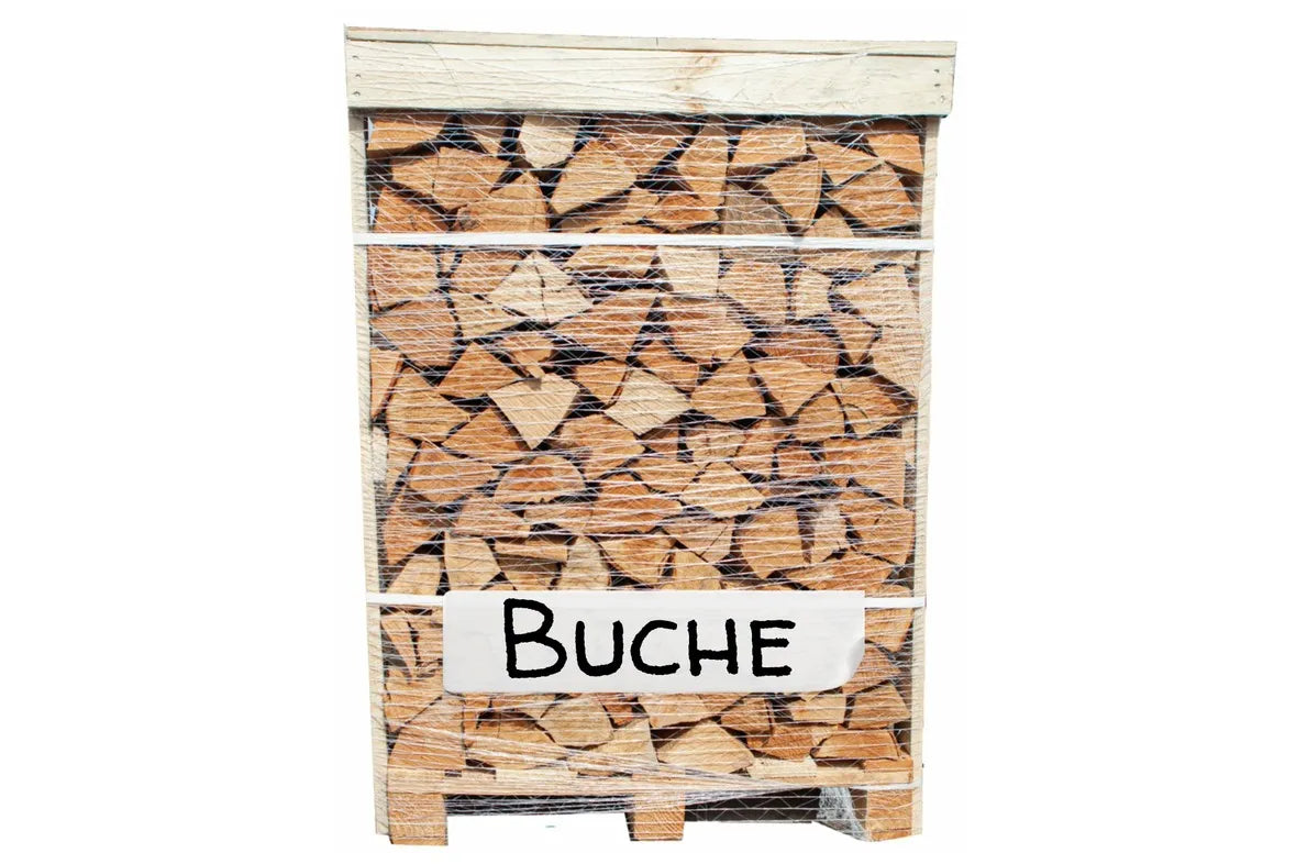 Palette de bois de chauffage – Hêtre – 30/33 cm – sec – 1 mètre cube
