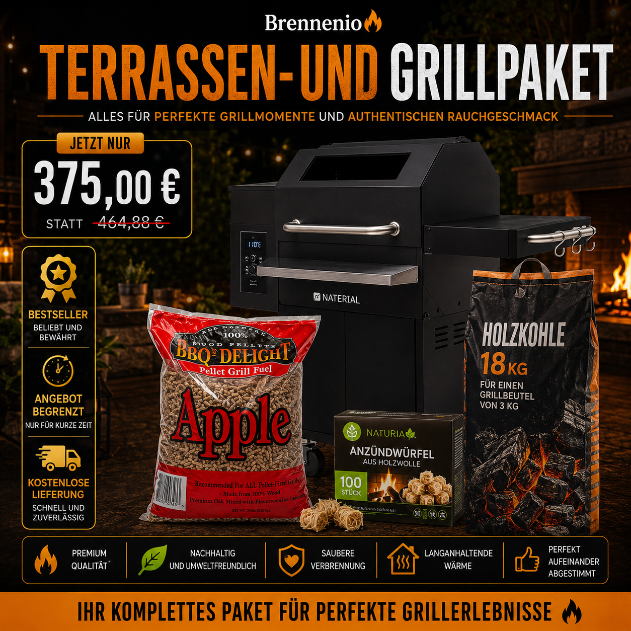 Pack Terrasse et Barbecue