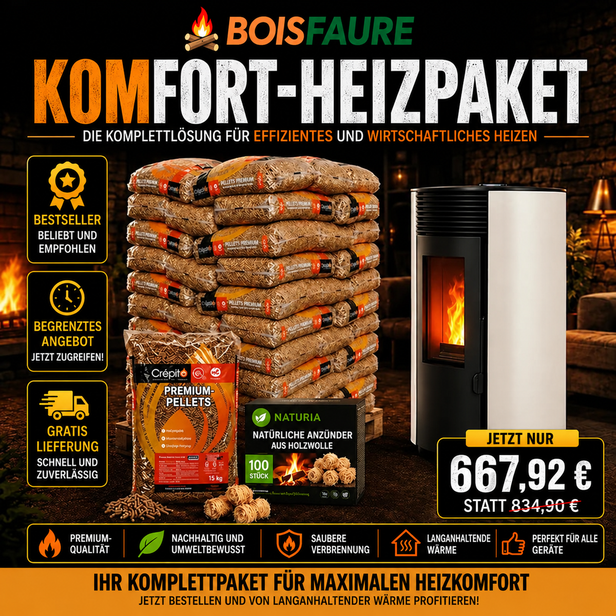 Komfort-Heizpaket