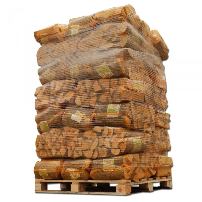 40 filets de bûches de 25 kg – Mélange de bois dur, 30 cm