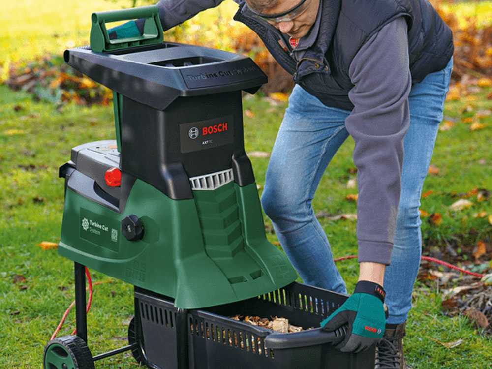 Bosch AXT 25 TC – Broyeur électrique – Bac de 53 litres