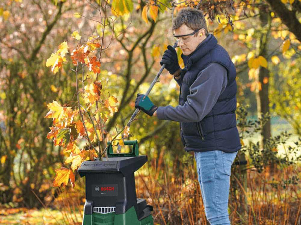 Bosch AXT 25 TC – Broyeur électrique – Bac de 53 litres