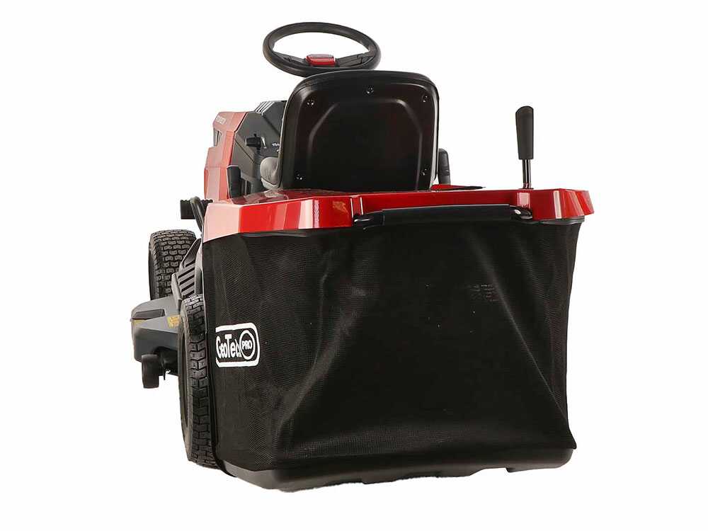 GeoTech-Pro PRTM 180-1020 CM – Tondeuse autoportée – Boîte de vitesses – Bac de ramassage