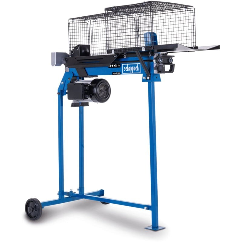 Scheppach HL760LS Fendeuse à bois horizontale – 2200 W – 230 V / Avec support – 7 tonnes de force de fendage