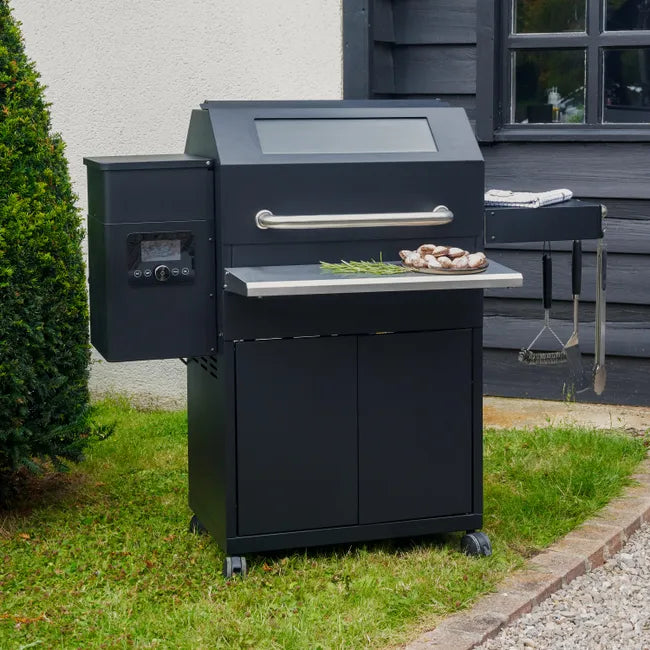 Barbecue à pellets électrique 4 roues NATERIAL Peleo