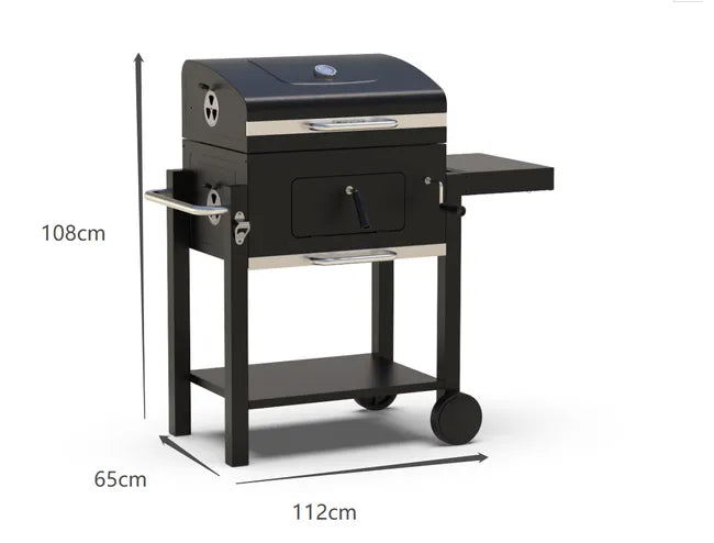 Barbecue à charbon Centaurus Beta II 90x70cm NATERIAL