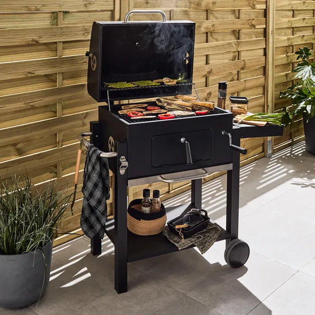 Barbecue à charbon Centaurus Beta II 90x70cm NATERIAL