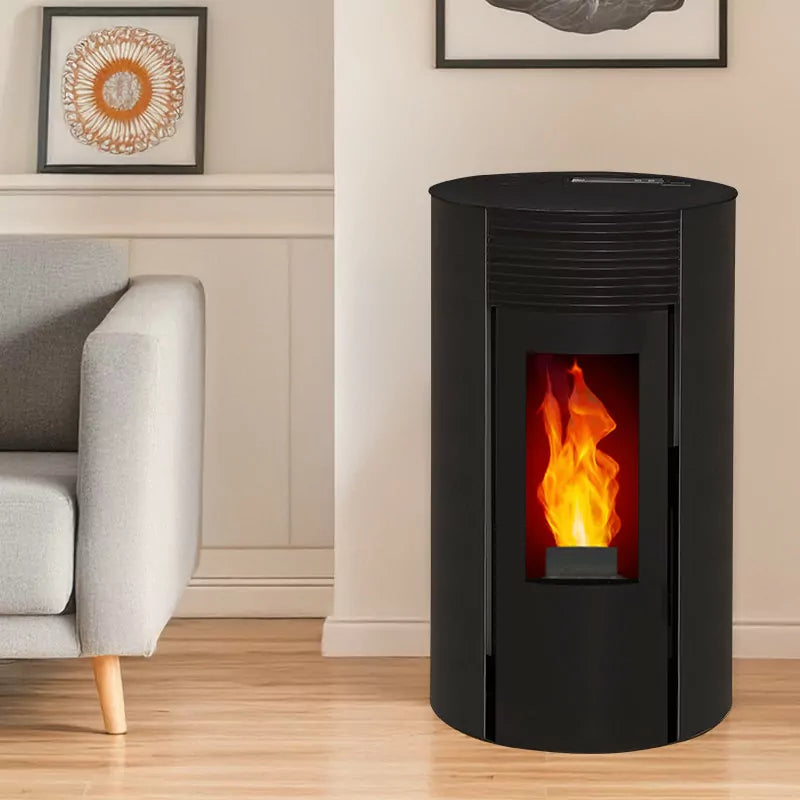 Poêle à pellets étanche (sortie concentrique en haut) – Giuliana Up – 9,1 kW