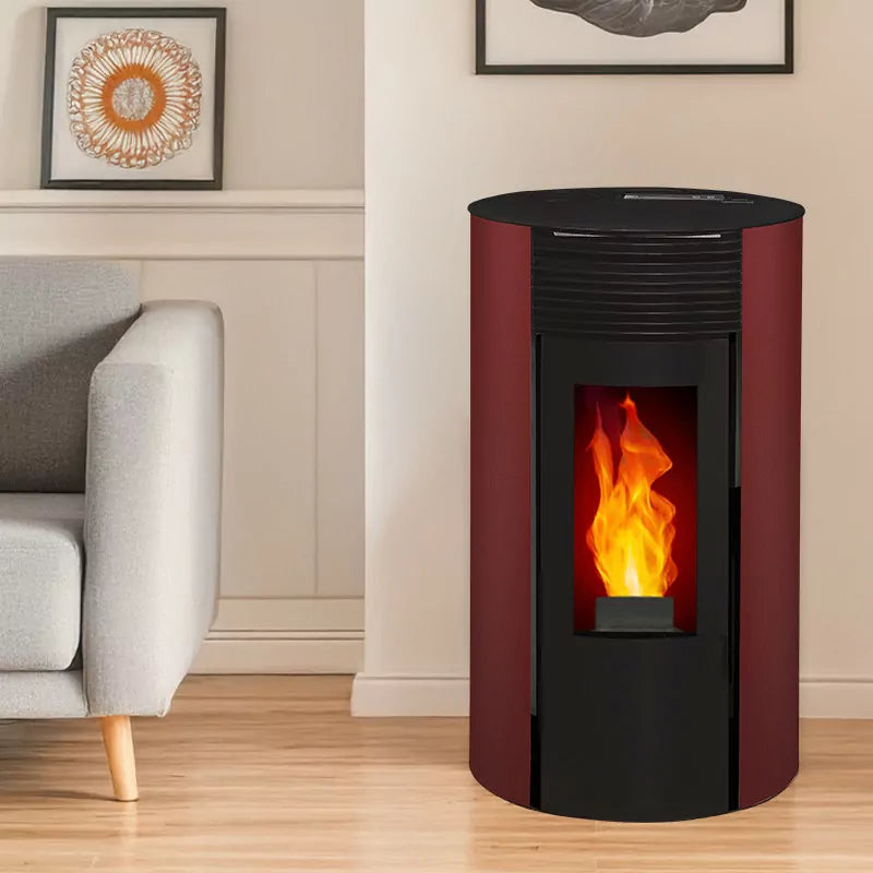 Poêle à pellets étanche (sortie concentrique en haut) – Giuliana Up – 9,1 kW