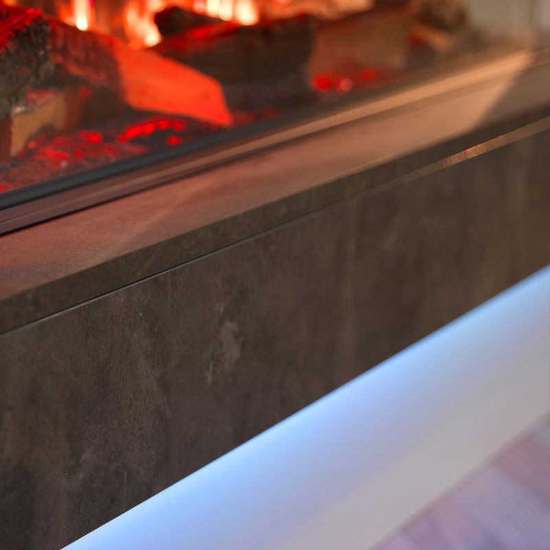 Kit d'éclairage d'ambiance Trimline Fires pour insert de cheminée électrique Solus