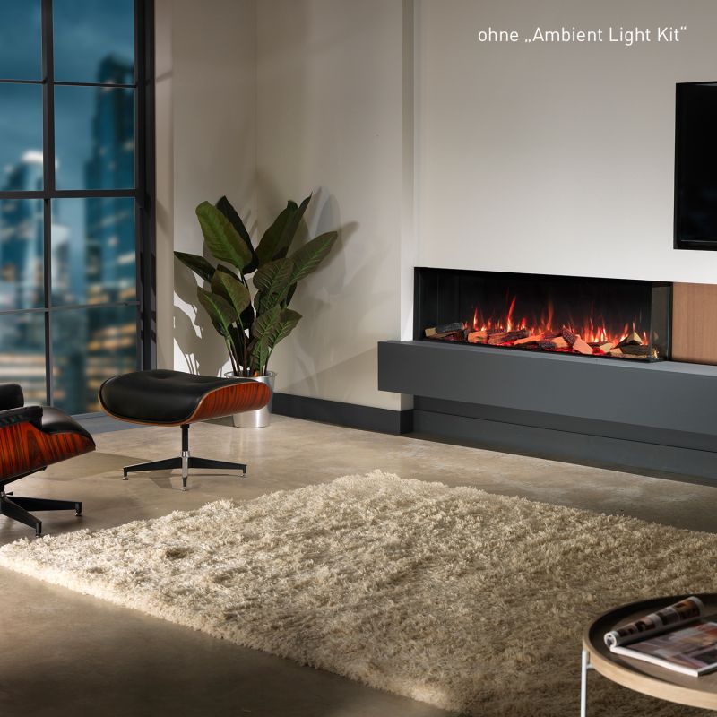 Kit d'éclairage d'ambiance Trimline Fires pour insert de cheminée électrique Solus