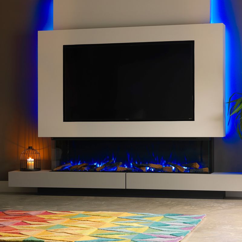 Kit d'éclairage d'ambiance Trimline Fires pour insert de cheminée électrique Solus